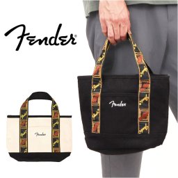 Fender フェンダー トートバッグ ミニ 6002 通販 ミニトート ミニトートバッグ トートバック トート 手提げ ミニトートバック サブバッグ サブバック キャンバス 小さめ 軽量 軽い 帆布 ファスナー付き A5 カジュアル メンズ レディース