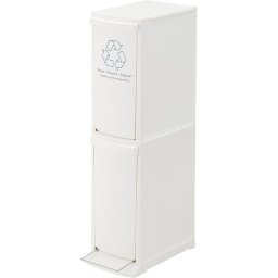 ダストボックス2D W21×D37×H80 LFS-932WH