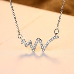 ネックレス 40+5cm アジャスター 引き輪 キュービックジルコニア シルバー925 シルバー 小豆 アズキチェーン 上品 おしゃれ 可愛い かわいい cn0199