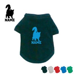 ソマリ  名入れドッグTシャツ ドッグウェア 小型犬 中型犬 大型犬 猫　ネコ　ねこ　キャット　ペット【city】