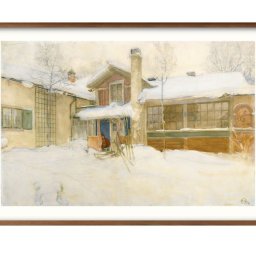 カール ラーション A3 サイズ ポスター アート おしゃれ 絵画 インテリア 北欧 イラスト マット紙 艶消し アートパネル 額 フレーム デザイン 壁掛け ギフト 新築祝い ディスプレイ 引越し祝い　新生活　空間デザイン 