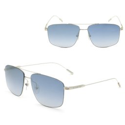 ゼニア サングラス ZEGNA EZ0188-D/S 16W 60 Ermenegildo Zegna エルメネジルド・ゼニア ノーズパッド UVカット シルバー ブルーグラデーション