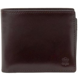ベリーズヨーク　BELLIES YORK　二つ折り折り財布　BYHL8908DBR　ダークブラウン　ベジタブルタンニンイタリアンレザー　牛革　「エイジングを楽しむ革小物」　ふたつ折り財布
