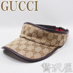 GUCCIグッチ 帽子 サンバイザー 新作 GUCCI 262020-FFKPG-9791【532P19Apr16】