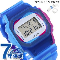 gショック ジーショック G-SHOCK クオーツ DWE-5600PR-2 5600 替えベルト 替えベゼル メンズ 腕時計 ブランド デジタル ブルー カシオ プレゼント 実用的