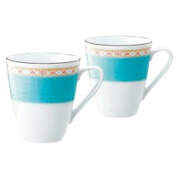 【ギフト対応無料】ノリタケ ハミングブルー マグペアセット (1645L/P94555) ※送料無料(北海道・沖縄は除く)