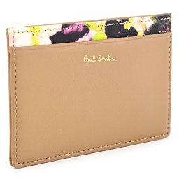 ポールスミス パスケース 定期入れ ベージュ Paul Smith pwd640-90 レディース 婦人 ギフト 定番 彼氏 彼女 プレゼント