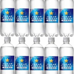ポッカサッポロクリア(旧おいしい炭酸水)タンサン ペットボトル 無糖0cal 600ml×10本