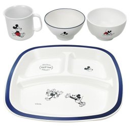 【送料無料・包装無料・のし無料】ディズニー D-MF30 子供食器4点セット ミッキー 69148(A4) /ギフト お歳暮 入学祝い 卒業祝い 就職祝い 結婚祝い 誕生日 出産祝い 引越祝い 香典返し 新盆 初盆 御礼 内祝い 快気祝い ご挨拶 志 法事