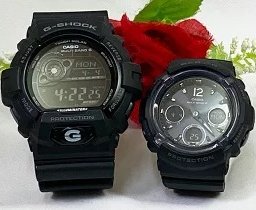 カシオ 恋人たちのGショック ペアウォッチ G-SHOCK BABY-G GW-8900A-1JF BGA-2510-5AJF   電波ソーラー 送料無料 国内正規品 記念日 誕生日 プレゼント お揃い 黒 ブラック 茶 ブラウン クリスマス お祝い 結婚 婚約 20代 30代 40代 50代 カップル 夫