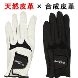 【 天然皮革 ソフトシープ使用 】 広田ゴルフ ロジャーキング ゴルフ グローブ 天然皮革 ・ 合成皮革 使用【 RKGV-2206 】 その他ゴルフ用品 コンペ お父さん 息子 ゴルフ 父の日  彼氏