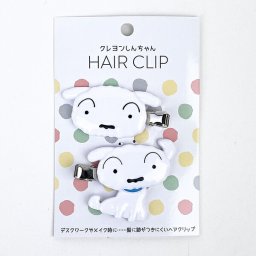 クレヨンしんちゃん シロ ヘアクリップ
