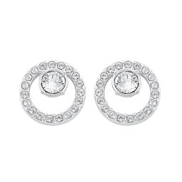 スワロフスキー ピアス SWAROVSKI クリスタル クリスタルパヴェ サークル Creativity Circle シルバー 5201707