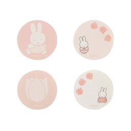 ミッフィー miffy フレークシール ピンク フラワーシリーズ ステッカー 文具 日本製