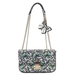 ゲス GUESS FLUTTER 2Way ショルダーバッグ チェーンバッグ BUTTERFLY バタフライ BF668621