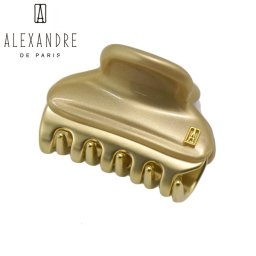 アレクサンドル ドゥ パリ タイムレス ヘアクリップ ヴァンドーム S クリップ スモール ゴールド フランス製 ALEXANDRE DE PARIS VENDOME SMALL ICC45-14339-02-X3 ホワイトデー クリスマス 結婚記念日 還暦祝い 入学 卒業 入社祝い 退職 プレゼント ギフト 贈り物 恋人 夫婦 母の日