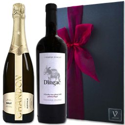 夏ギフト お中元 ワイン ギフト シャンドン ブリュット / 正規品 ＆ ディンガチ クロアチア・赤ワイン・辛口・フルボディ ワイン セットシャンパン ギフト