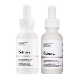 ジ・オーディナリー ナイアシンアミド 10% + 亜鉛 1% 30ml とヒアルロン酸2％＋B5 30ml のセット    |  激安  The Ordinary  美容液 美容グッズ コスメ化粧品 誕生日 クリスマス ホワイトデー 結婚記念日 ウエディングギフト 母の日 送別会 バレンタインデー 女性 彼女 妻奥