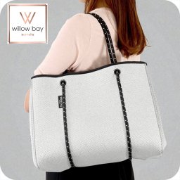 ウィローベイ トートバッグ レディース ブランド WILLOWBAY DAYDREAMER マザーズバッグ ポーチ付き 1027 LIGHT MARLE バッグ