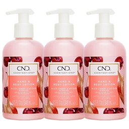 クリエイティブネイルデザイン センセーション ハンド＆ボディローション ブラックチェリー＆ナツメグ 245ml/8.3fl.oz x 3  | 日本未発売  激安  Creative Nail Design  ボディローション 美容グッズ コスメ化粧品 誕生日 クリスマス ホワイトデー 結婚記念日 ウエディングギ
