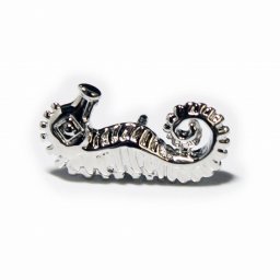 鎌倉カフス工房 タツノオトシゴピンズ・ラペルピン メンズ cf1442 結婚式 旦那 プレゼント ギフト 彼氏 父の日 誕生日プレゼント