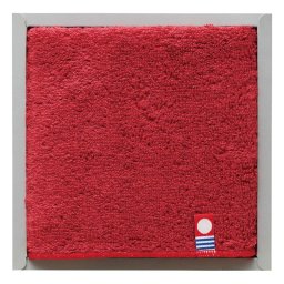 【ギフト対応無料】フェルガナコットン 今治カラータオルハンカチ レッド (MRT00624RD) ※送料無料(ポスト投函)