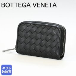 ボッテガヴェネタ BOTTEGA VENETA コインケース メンズ 小銭入れ イントレチャート ブラック 473010 V4651 1000 送別会 誕生日 お中元 結婚祝い 結婚式 高級 父の日 母の日【スペシャルラッピング660円(別売り)】 即日発送 ホワイトデー