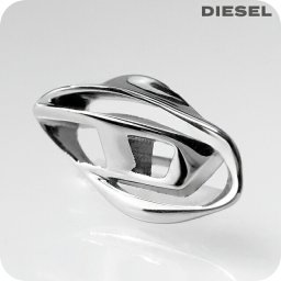 ディーゼル ピアス メンズ レディース ブランド DIESEL ロゴ スタッド 片耳用 シルバー アクセサリー