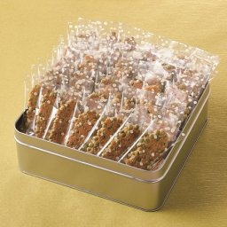 京の 【手焼きせんべい】 豆せんべい ◆ まんぷく缶 グリンピース ◆ 京月待庵 月待庵 煎餅 京都 ギフト ナッツ 豆 職人 手焼き