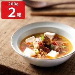 肉すい 韓国風旨辛味 200g2箱セット 和風惣菜 スープ 国産牛 肉料理 韓国風旨辛味 惣菜 化学調味料不使用 保存料不使用 着色料不使用 大阪 ソウルフード