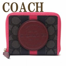 コーチ COACH 財布 レディース 二つ折り財布 ストライプ 2637IMR2P ブランド 人気