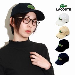 帽子 キャップ ラコステ ロゴ 帽子 メンズ キャップ コットンキャップ 帽子 レディース ビッグロゴ メンズ キャップ レディース LACOSTE 帽子 シンプルキャップ 全4色 20代 30代 40代 50代 父の日 ギフト