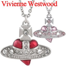ヴィヴィアンウエストウッド ネックレス レディース Vivienne Westwood ディアマンテハートペンダント 630203BM 選べる2色 【ラッピング無料 誕生日 お祝い プレゼント ギフト 贈り物】