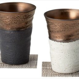 送料無料　MINO-YAKI　金彩ペアカップセット 149118 内祝い 結婚式 記念品 プレゼント 内祝 出産内祝い 