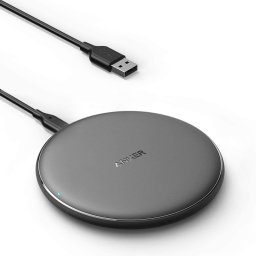 ネコポス送料込 Anker アンカー Power Wave 10 Pad ブラック 黒 ワイヤレス充電器 Qi認証 iPhone 13/14シリーズ Galaxy ギャラクシー AirPods 各種対応 最大10W出 ギフト プレゼント