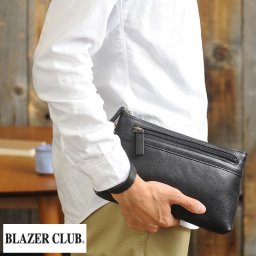 BLAZER CLUB 牛革セカンドバッグ