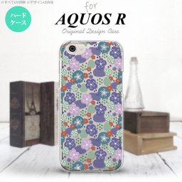 【SH03J】【スマホケース/スマホカバー】【アクオス R】SH03J スマホケース AQUOS R SH-03J カバー アクオス R 春花 シック nk-sh03j-1706【メール便送料無料】