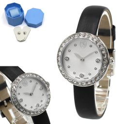 SWAROVSKI スワロフスキー 5706663 Matrix Tennis マトリックステニス 腕時計 シルバー ブラック ウォッチ レディース