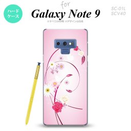 Galaxy Note 9 ギャラクシー ノート9 SC-01L SCV40 スマホケース カバー ハードケース 花柄・ミックス ピンク nk-note9-273[スマホ,スマホケース,スマホカバー,ケース,カバー,ジャケット]
