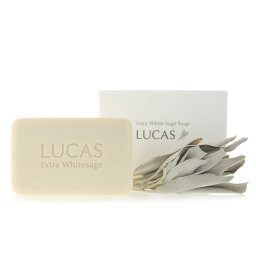 ホワイトセージ ソープ　LUCAS  ホワイトセージ精油・ホワイトセージ粉末配合【全身浄化用石けん】【無料ラッピング】