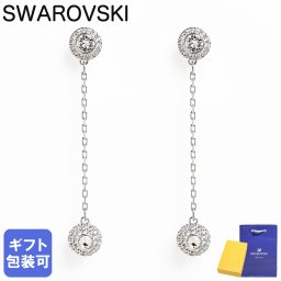 スワロフスキー SWAROVSKI ピアス Una Angelic ドロップピアス クリア シルバー 5732273 ジュエリー アクセサリー 母の日 即日発送【スペシャルラッピング660円(別売り)】 アクセサリー 彼女 ホワイトデー