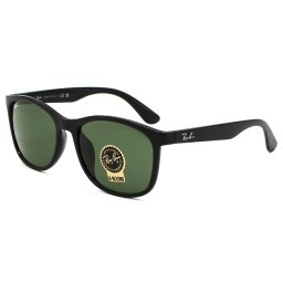 レイバン Ray-Ban サングラス アイウェア アジアンフィット 0RB4374F 601/31 58 ウェリントン型 メンズ レディース ユニセックス ブラック+グリーン