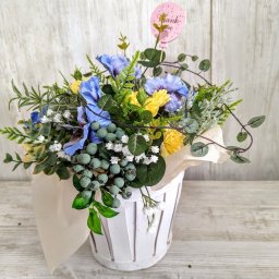 ミックスグリーンアレンジ 触媒加工 母の日ギフト 造花 送料無料 ギフト アレンジ カゴ 綺麗 枯れない お母さん 可愛い Mother お手入れ簡単 お誕生日 プレゼント イベント 敬老の日 結婚記念日 結婚祝い 退職祝い お祝い お見舞い 選べるメッセージカード