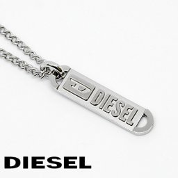 DIESEL ディーゼル ペンダント ネックレス DX1228040 シルバー メンズ 新品 海外正規品 無料ラッピング可