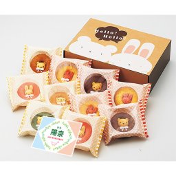 【名入れ 名前入り】 アニマルドーナツ10個 | スイーツ 出産 内祝い 出産内祝い お返し 命名 名前 
