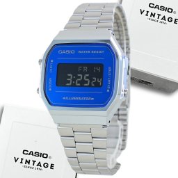 日本未発売 カシオ クラシック プレミアム デジタル 腕時計 手表 メンズ 父の日 レディース 母の日 キッズ 男女兼用 シンプル 時計 ブルー シルバー メタルバンド 男の子 女の子 誕生日プレゼント 小学生 中学生 高校生 大学生 彼氏 彼女 父 母 誕生日プレゼント 記念日 ギフト ランキング お祝い クリスマスプレゼント