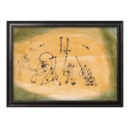 パウル クレー Abstract Trio A3 サイズ ポスター アート おしゃれ 絵画 インテリア 北欧 イラスト マット紙 艶消し アートパネル 額 フレーム デザイン 壁掛け ギフト 新築祝い ディスプレイ 引越し祝い　新生活　空間デザイン 
