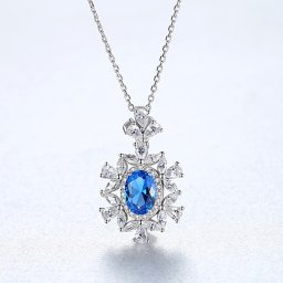 ネックレス 40+5cm アジャスター 引き輪 FORMICA Nanocrystal シルバー925 ブルー グリーン レッド シルバー 小豆 アズキチェーン 上品 cn0332