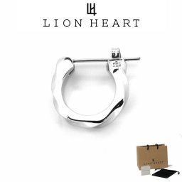 ライオンハート ピアス メンズ クロッシング ピアス ウェーブ レッツ SV925 サージカルステンレス LH-1EA123 LION HEART メンズピアス 片耳用 1点売り クリスマス 誕生日 プレゼント ギフト 彼氏 【ネコポス】 ブランド 人気 ランキング