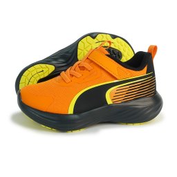 プーマ PUMA スニーカー 子供靴 運動靴 キッズ スピード モンスター V5 GR SPEED MONSTER V5 313960_03 オレンジ/ブラック Vermillion-PUMA Black